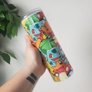 Colorful Pokémon Tumbler 20oz Pikachu Hot Cold Y2K NEW